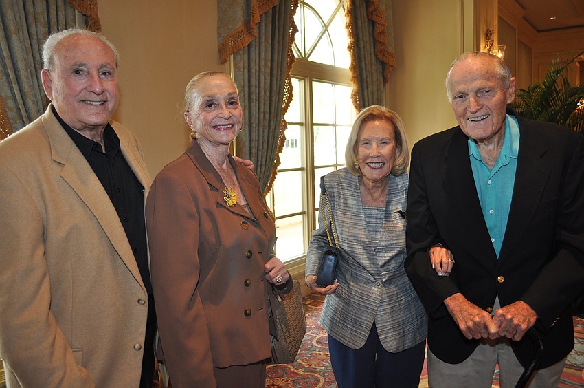 Hal and Marlene Liberman, Joyce and Bob Tate