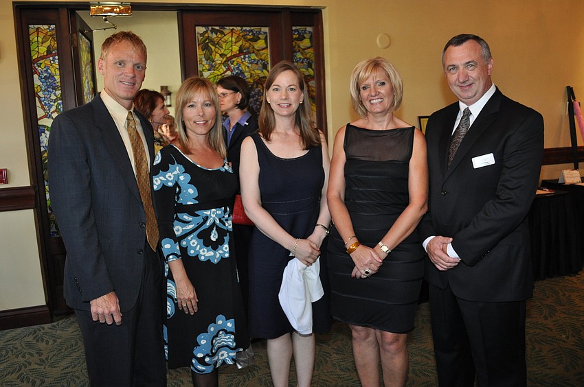 Brian and Angela Long, Sherry Cushing and Carol and Carl Ritter