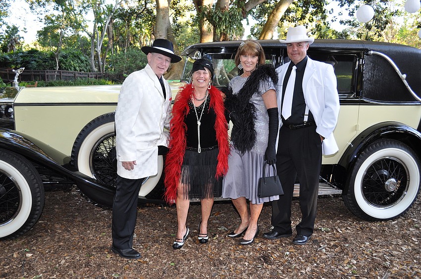 Keith and Debbie Lowrance with Diane and Keith Anderson