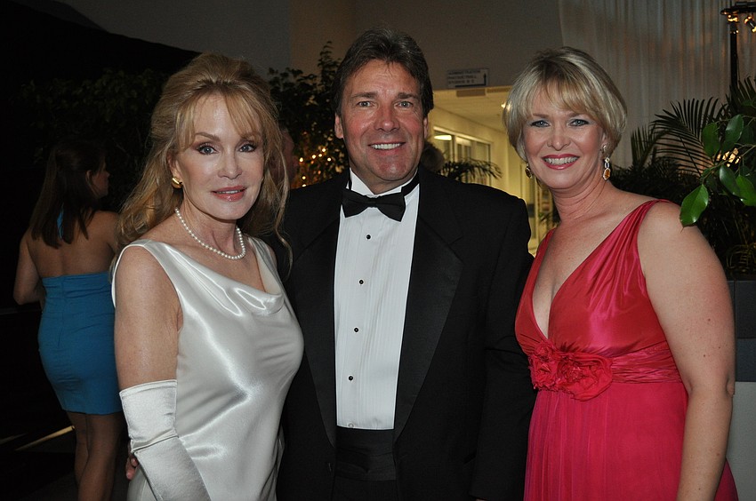 Patrice and Rick McDaniel with Veronica Brady