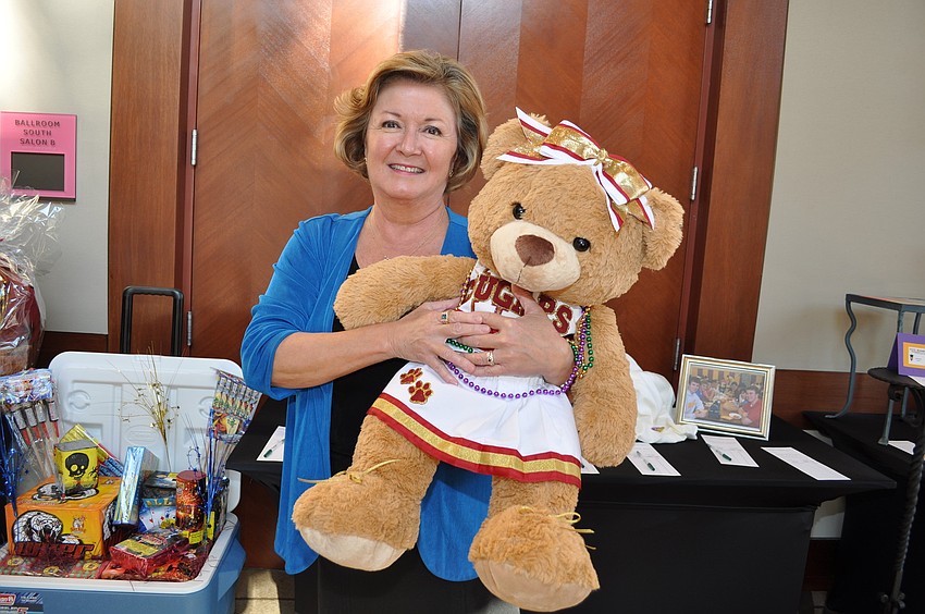 Chairman Jennifer McDonald and Care Bear