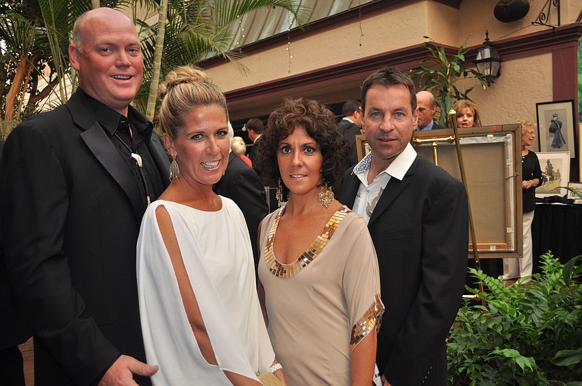 Jeff and Chris McKee and Lisa and Jerry Wells