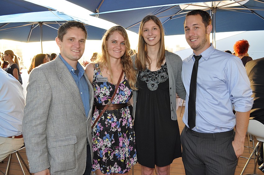 Dan McNeillie, Nina Venter, Cassandra Yoder and Sean Sampson