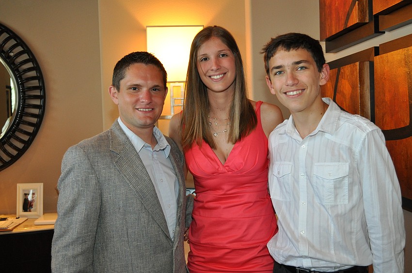 Dan McNeillie, Cassandra Yoder and Michael Moran