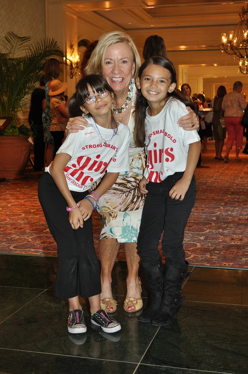 Michelle, Sue Schell and Tammy