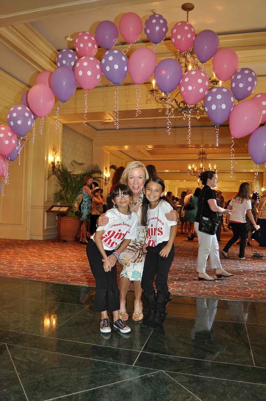 Michelle, Sue Schell and Tammy