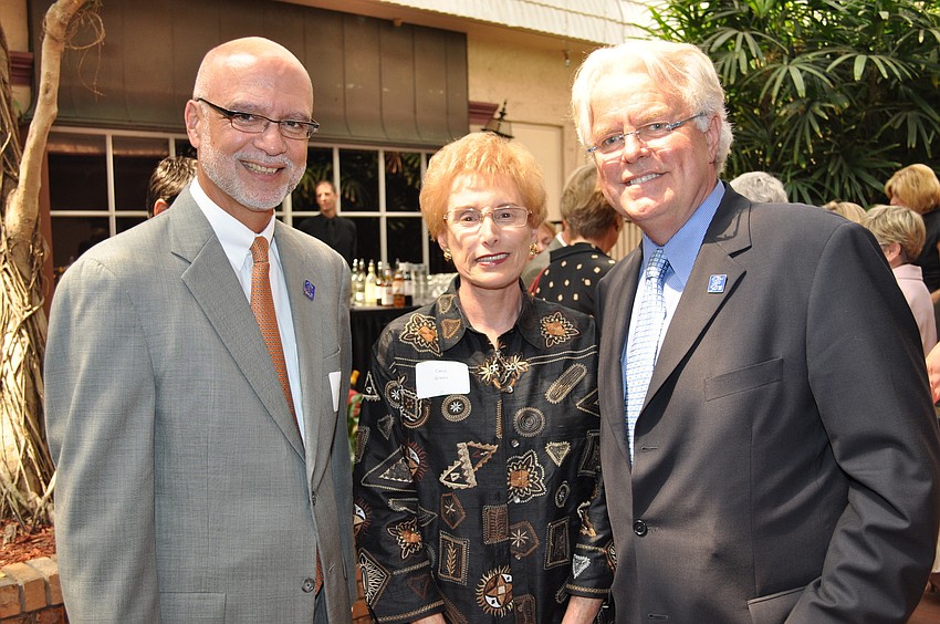 Steve Miles, Carol Green and Dennis Stover