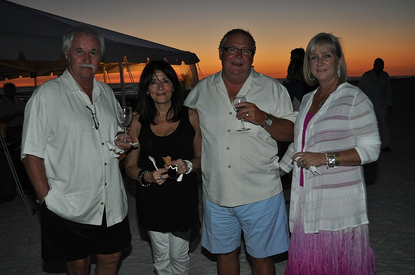 Ralph and Nella Miller with Al and Cheryle Slattery
