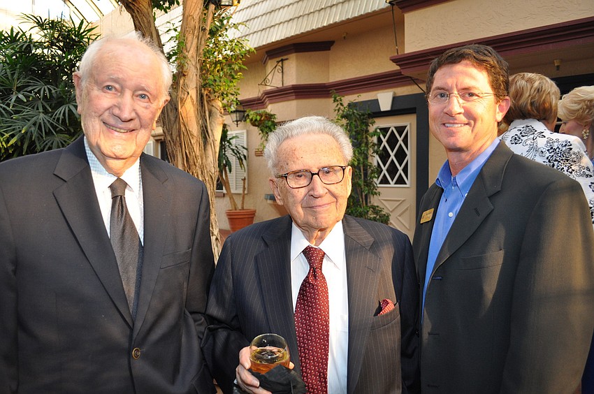 Sanford Milter, Gerry Daniel and Brad Robbins