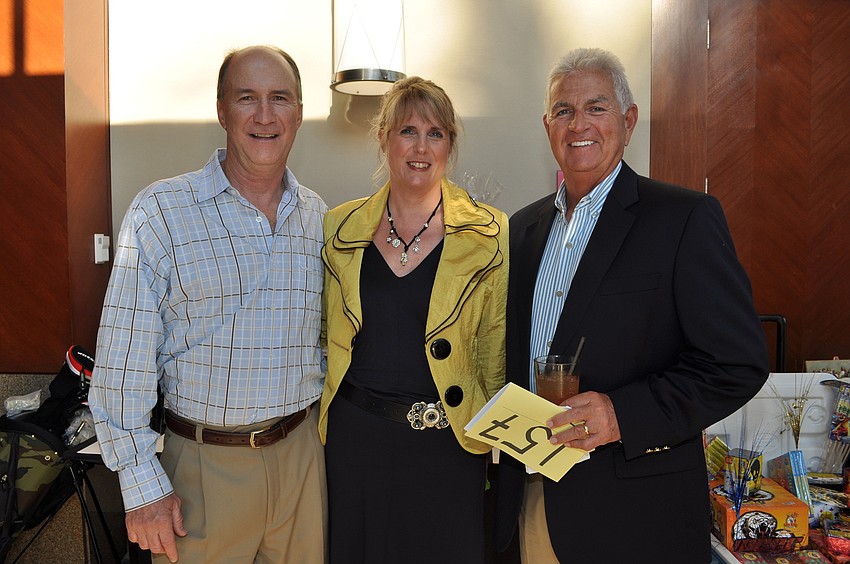 Mike and Kim Mitchell and Tom Marryott