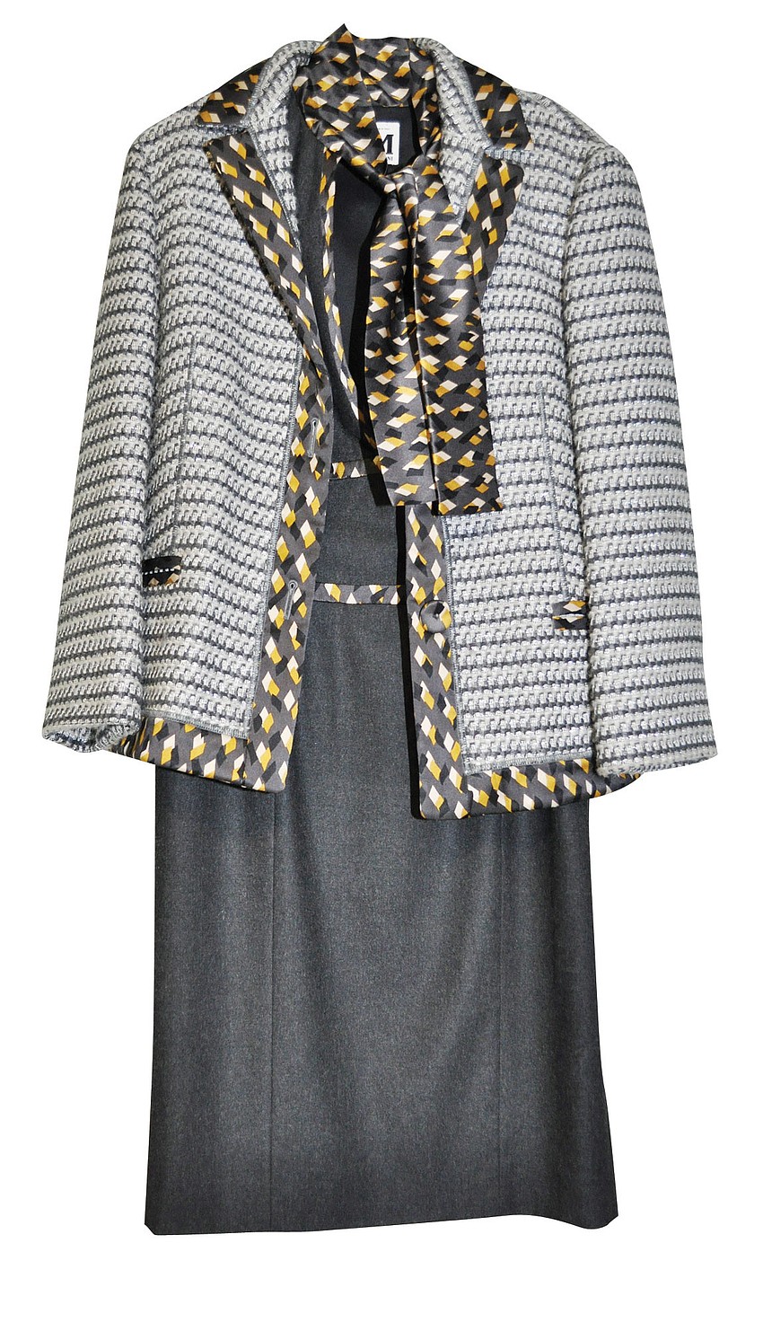 MOSCHINO DRESS AND JACKET 
