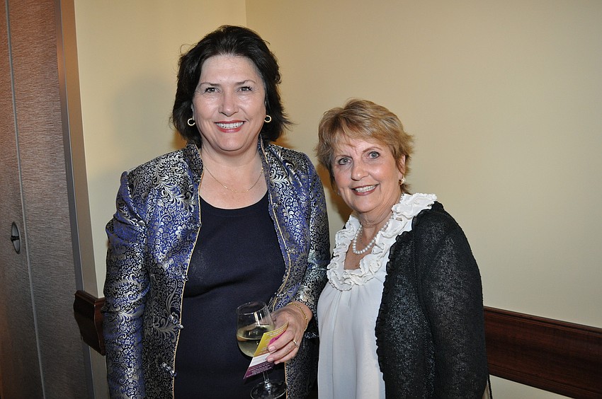 Susan Moseley and Eileen Williams