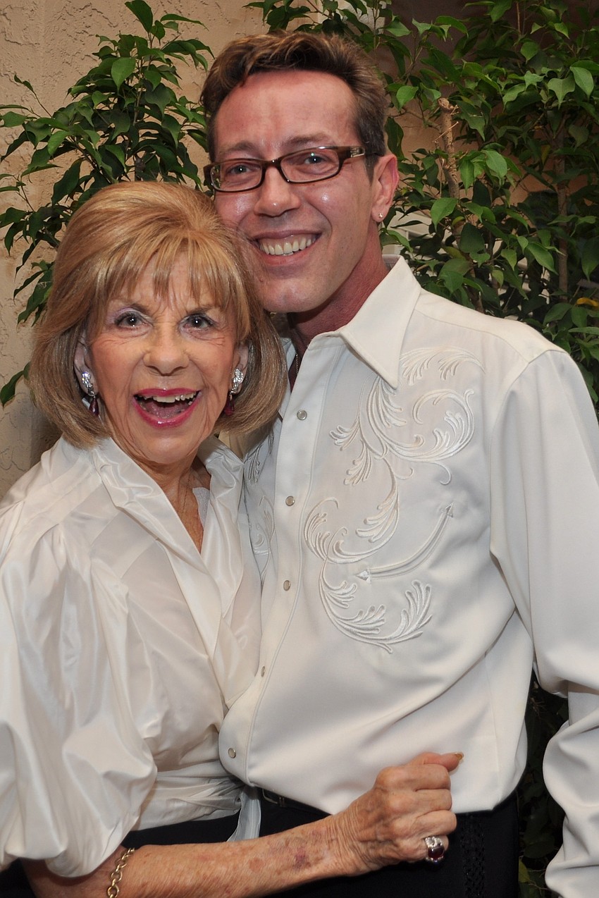 Gloria Moss and Jim Helmich