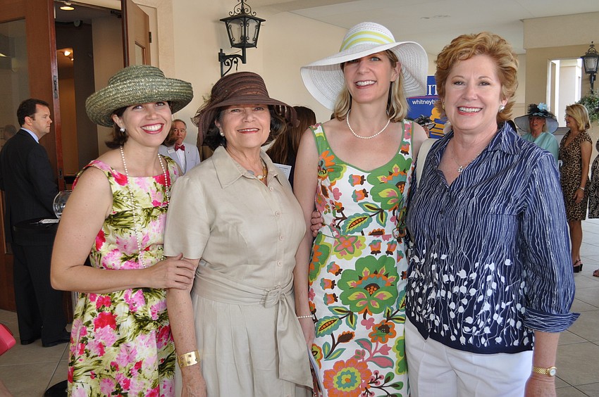 Christina Najmy, Julie Fogarty, Emmrich Randle and Bain White