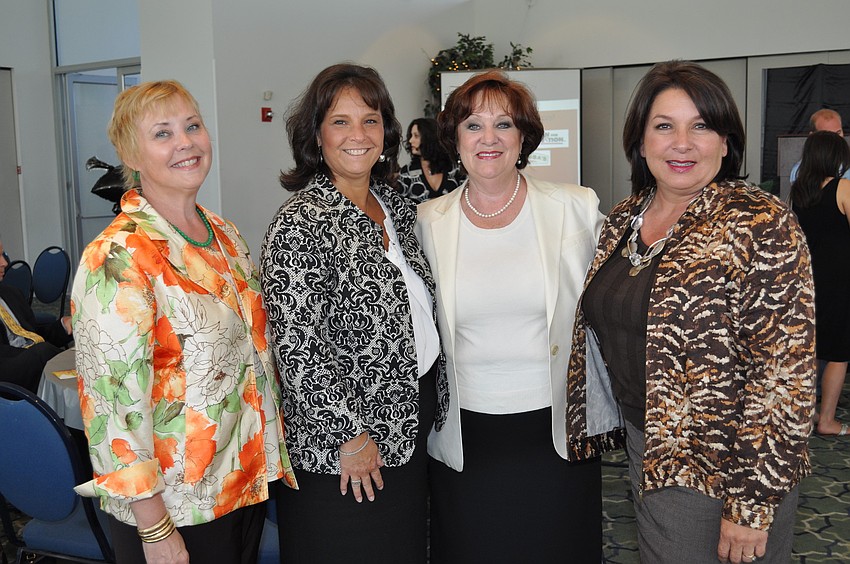 Susan Neaves, Laurel Corriveau, Mary LeMay Rott and Colette Russell