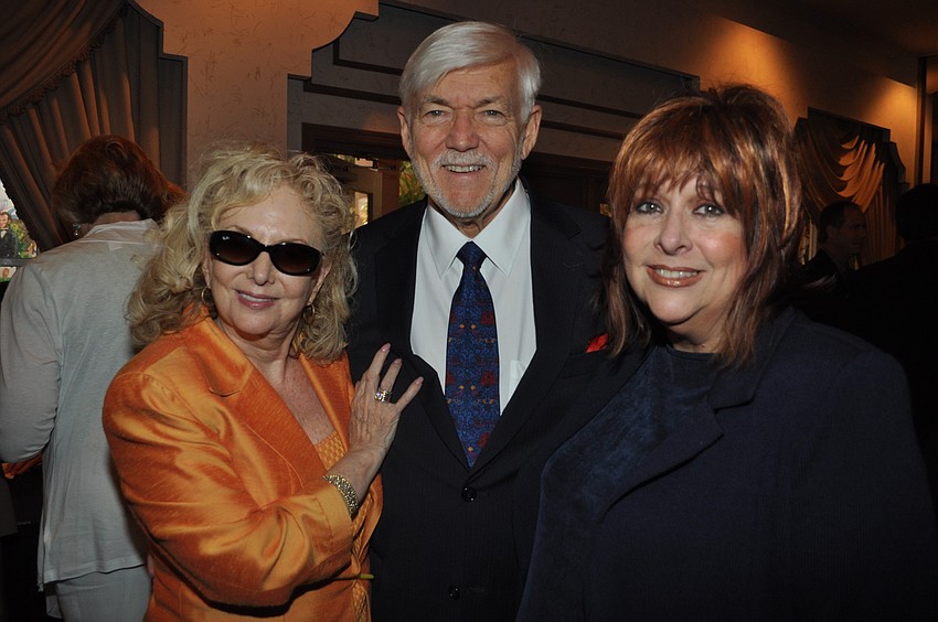 Nikki and Father Jim Nilon and Linda DesMarais