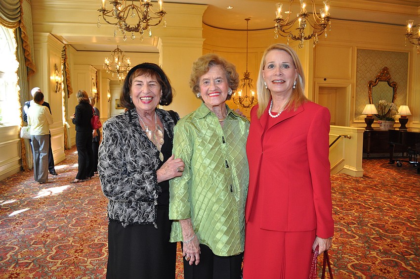 Shirley Osen, Betty Schoenbaum and Fran Blum