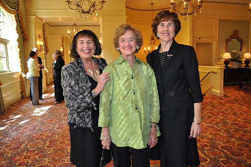 Shirley Osen, Betty Schoenbaum and Ray Watson