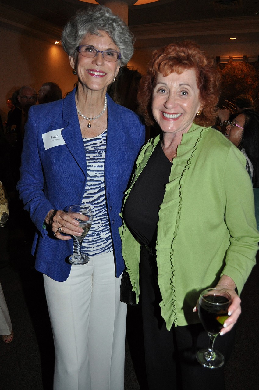 Dr. Sarah Pappas and Estelle Crawford