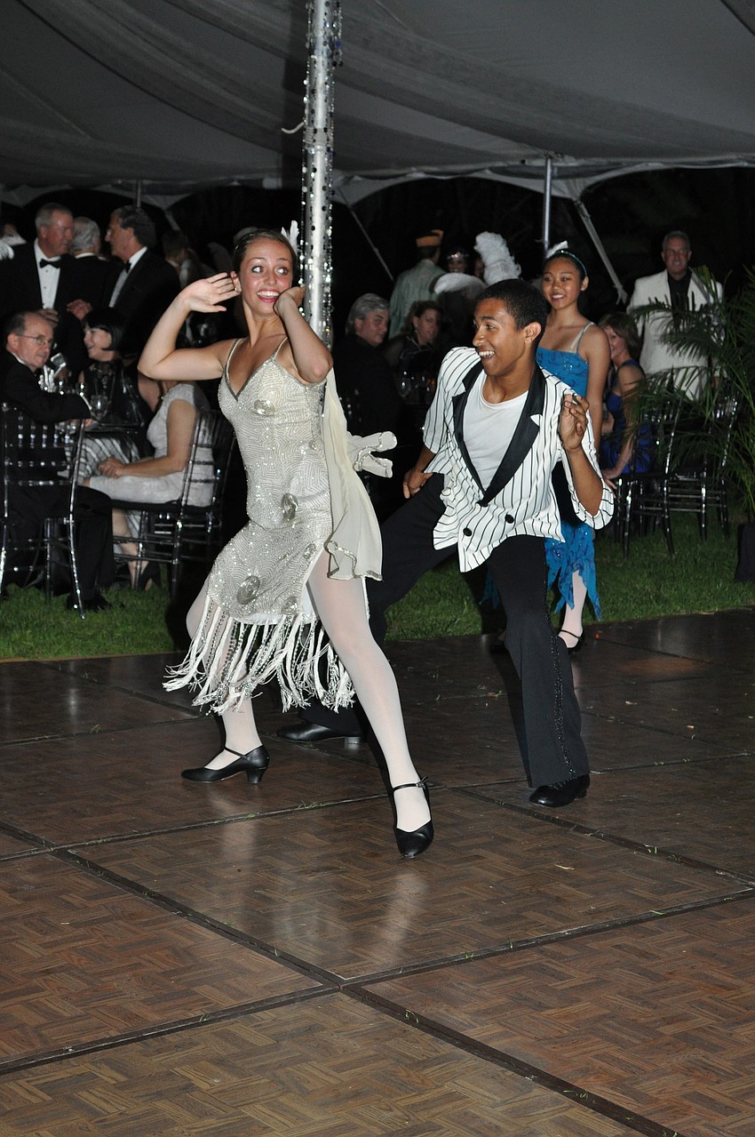 Sarasota Ballet performed at Orchid Ball