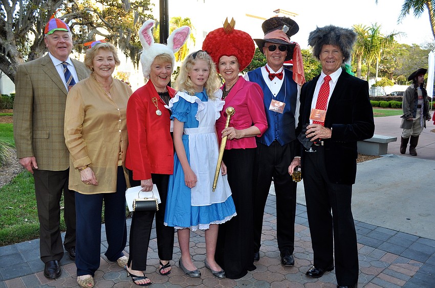Pete and Jan Peter, Carolyn Johnson, Emma Johnson, Marjorie and Tom Peter and Robert Johnson