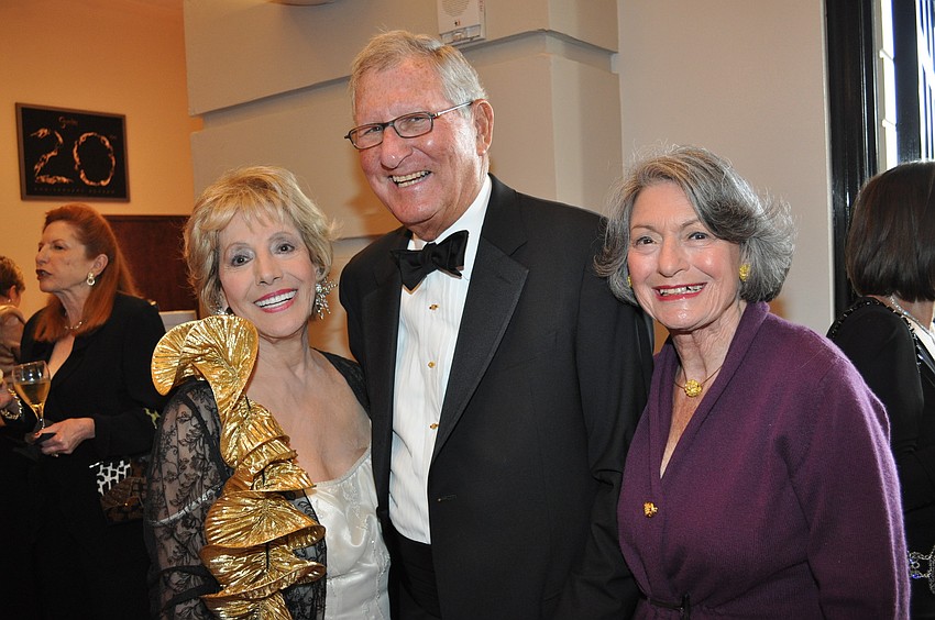 Lee Peterson with Ed and Mary Lou Winnick