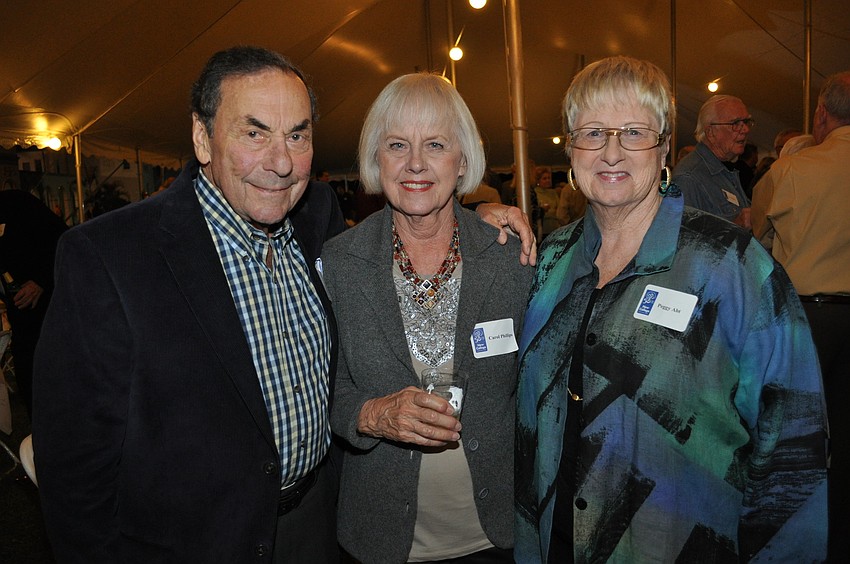 Howard and Carol Phillips with Peggy Abt