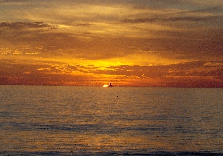 Rodger Skidmore submitted this sunset photo, taken on Siesta Key.