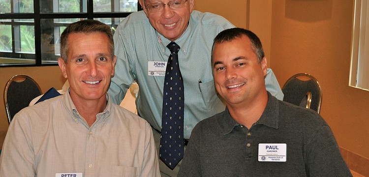 Peter Abbott, John Overton and Paul Gardener