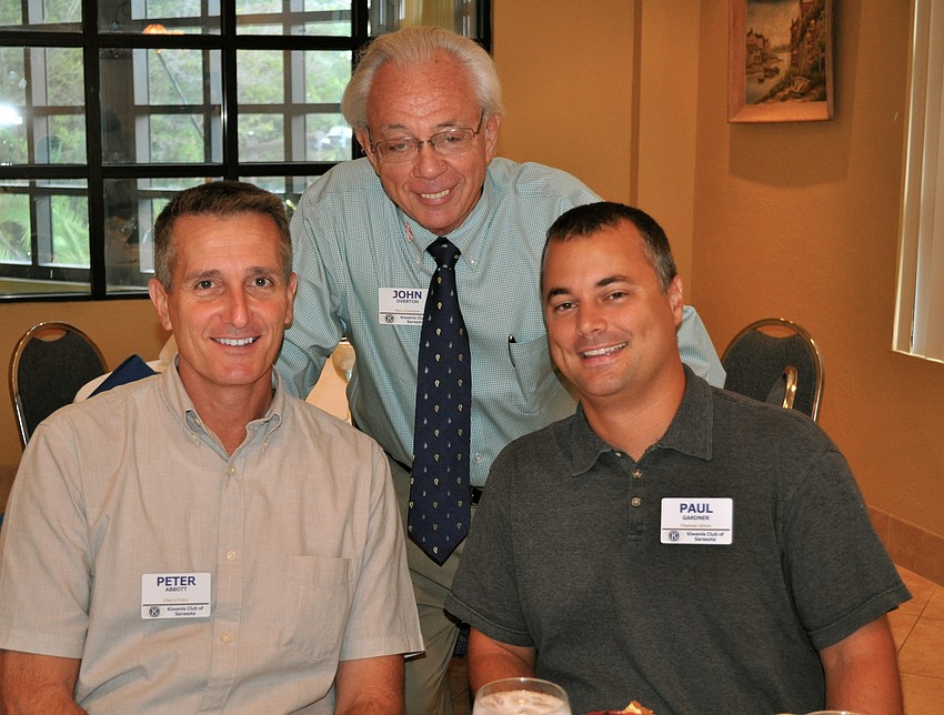 Peter Abbott, John Overton and Paul Gardener