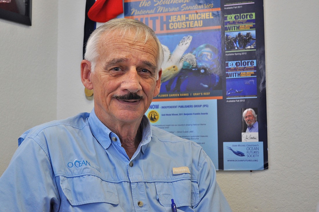 Frank Gromling served on the Beverly Beach Commission 2008-2014 and owns Ocean Books & Art at 200 S. Oceanshore Blvd. in Flagler Beach. (Photo by Jonathan Simmons.)