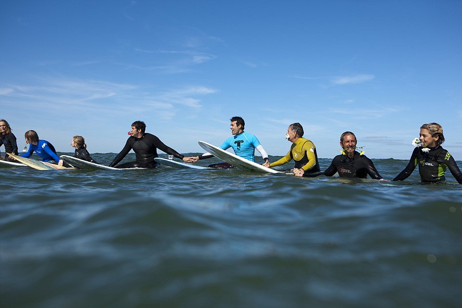 A paddle out ceremony will be held Saturday, Nov. 15.