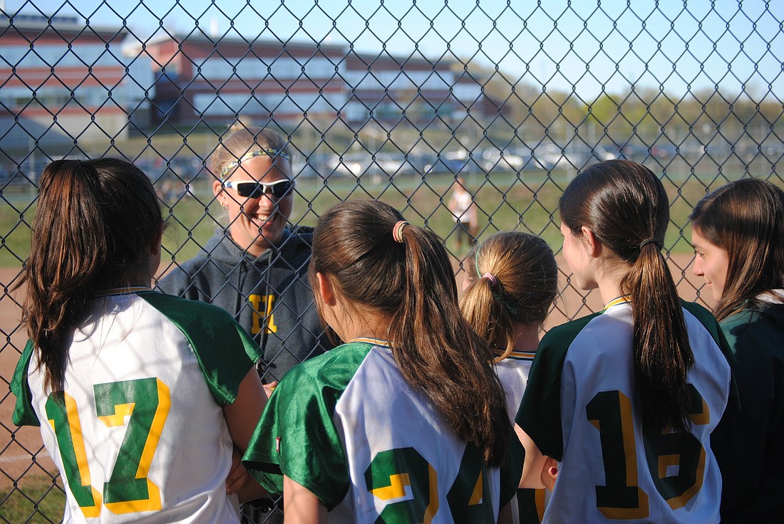 Mindi Scala-Sanders is the new FPC softball coach this year.