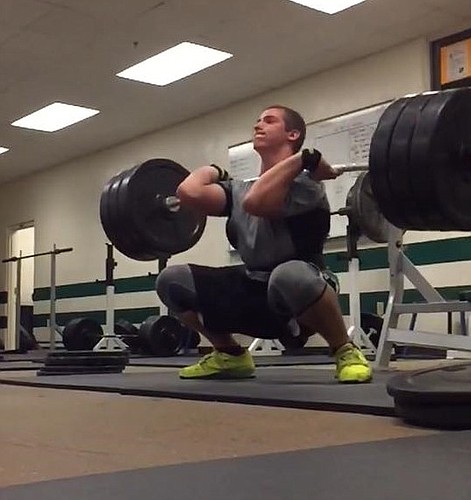 Matt Gartner ties FPCÃ¢â‚¬â„¢ clean & jerk record of 300 pounds.