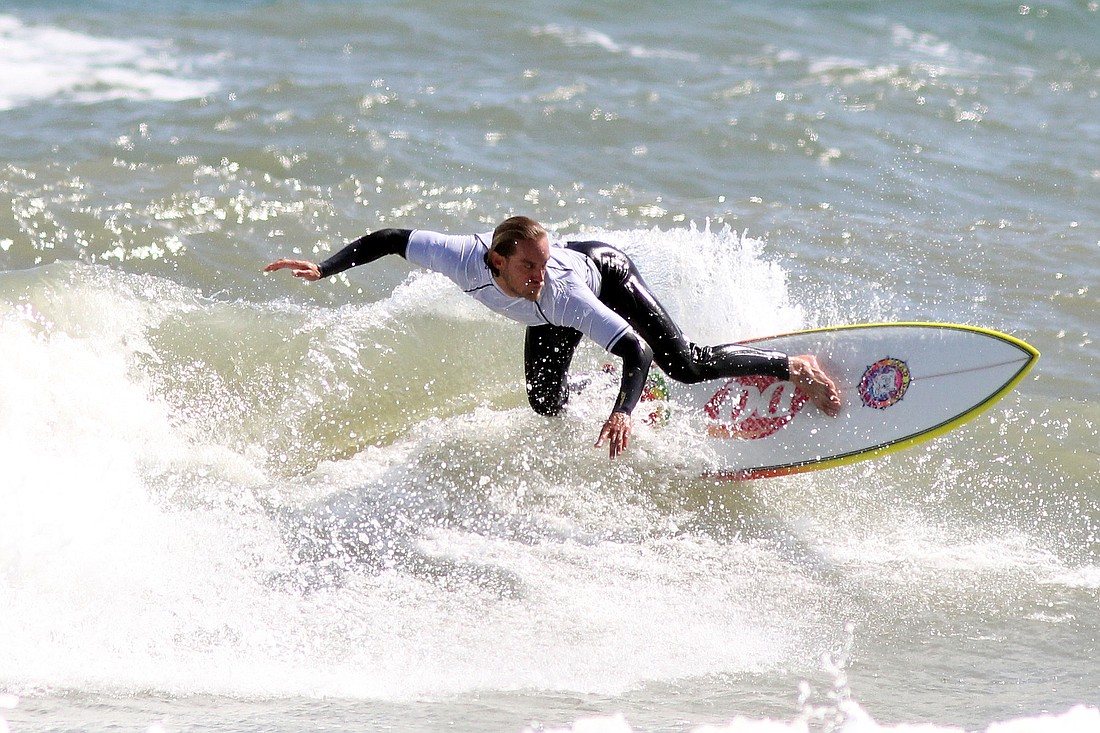 Tommy Grooms competes in the Mens Pro division.