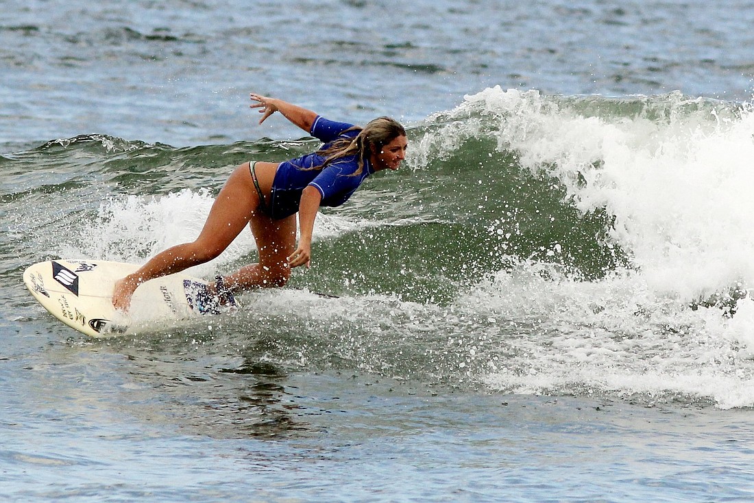 Haley Watson took second place at the 2015 Eastern Surfing Associations Regional Championship.