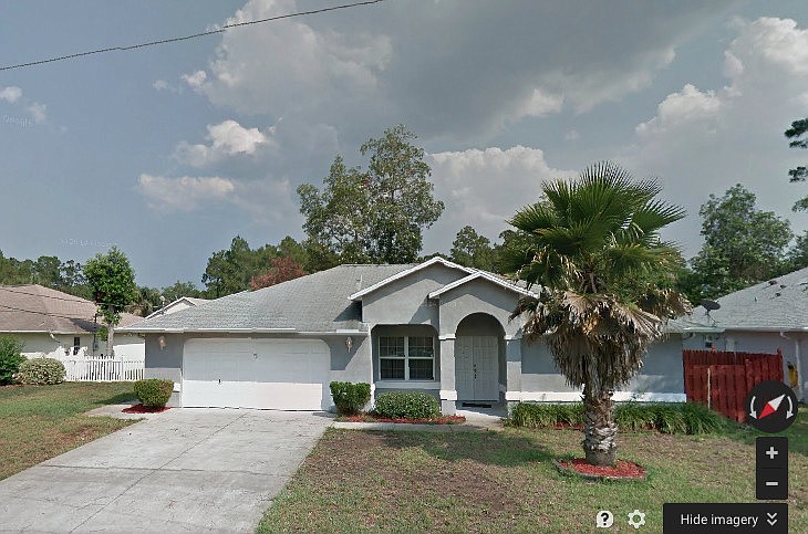 The home where the attack occurred was the site of two 911 calls within one weekend last month. (Image from Google Maps.)