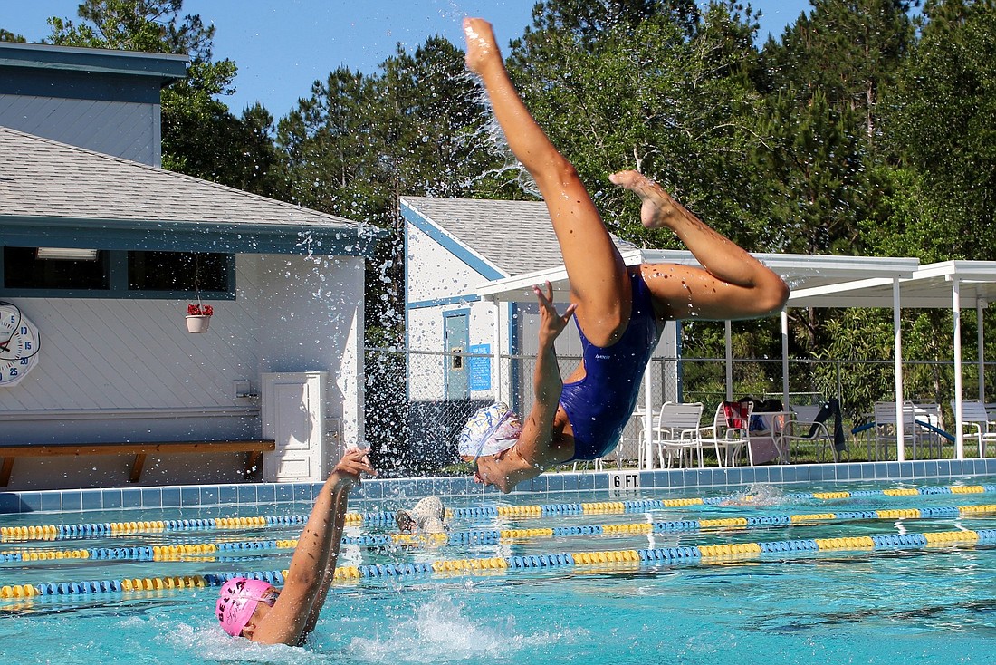 Victoria Woroniecki, a flyer for the Flagler Synchro Belles, made the 13-15 National Team.