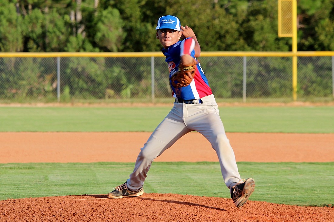 Anthony Hernandez held the Eustis All-Stars to just one run through three innings.