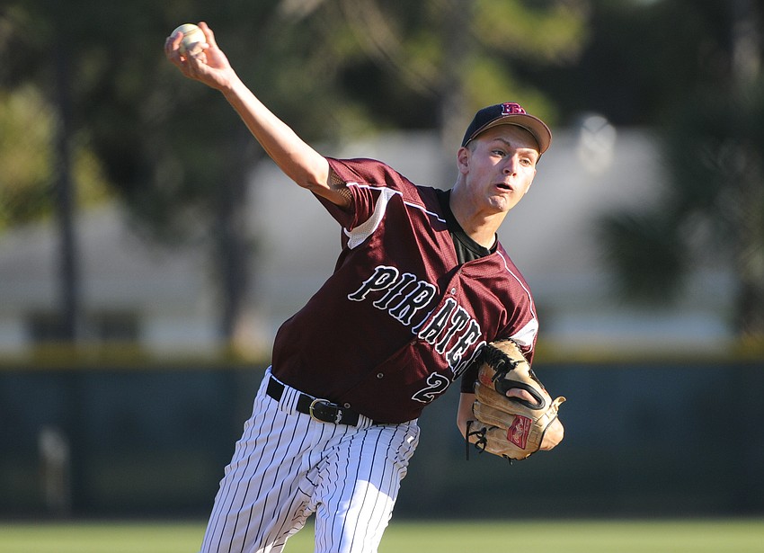 Braden River's Bobby Henderson struck out three in five innings of work.