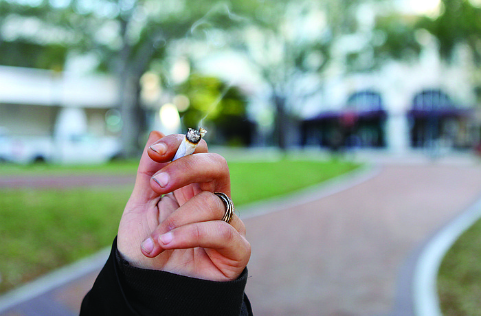 Initially discussed as a prohibition in Selby Five Points Park, city attorneys said it would be difficult to ban smoking in just one park, so the city's Parks Advisory Board recommended banning it in all city parks.