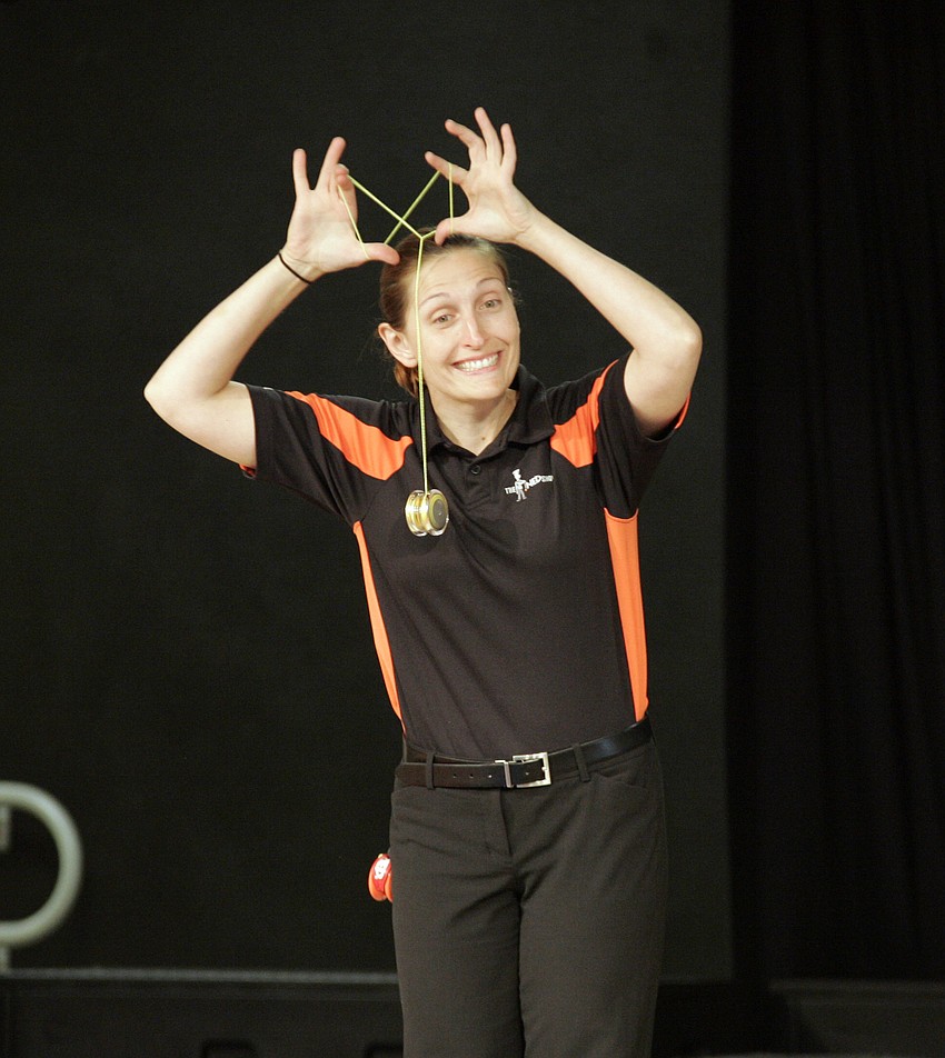 NED Show performer Melinda Griffith hosted the program.