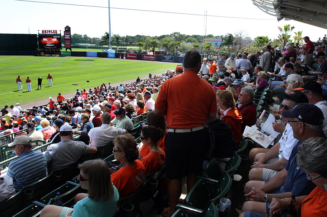 Ten of the Orioles 16 spring-training games sold out.