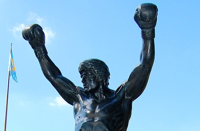 The Jensen statue will be similar to the famous Rocky statue in Philadelphia, Pa.