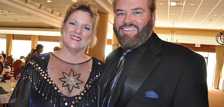 Singers Carol Sparrow and Randolph Locke shared their love of opera with the audience.