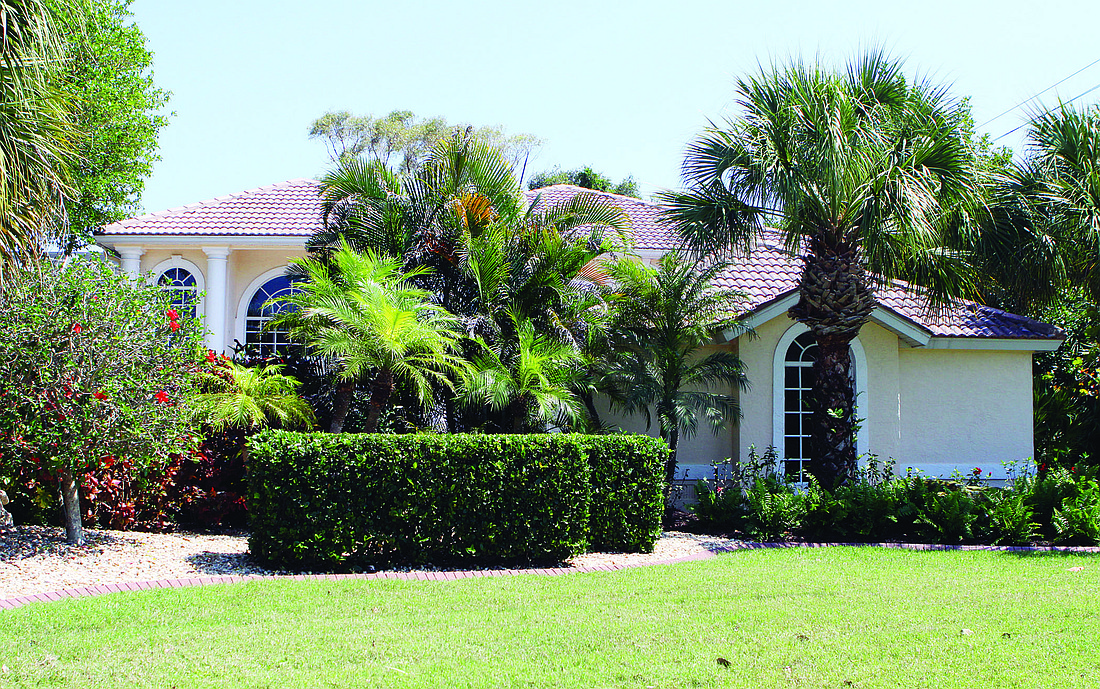 The 4,361-square-foot home at 500 Gunwale Lane has four bedrooms, five bathrooms and a swimming pool. It sold for $825,000.