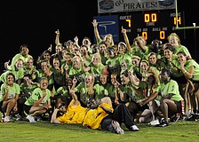 The senior class won its second-consecutive Pirate Puff Classic Championship with a victory over the sophomore class April 4.