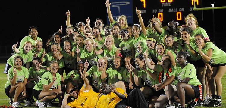 The senior class won its second-consecutive Pirate Puff Classic Championship with a victory over the sophomore class April 4.