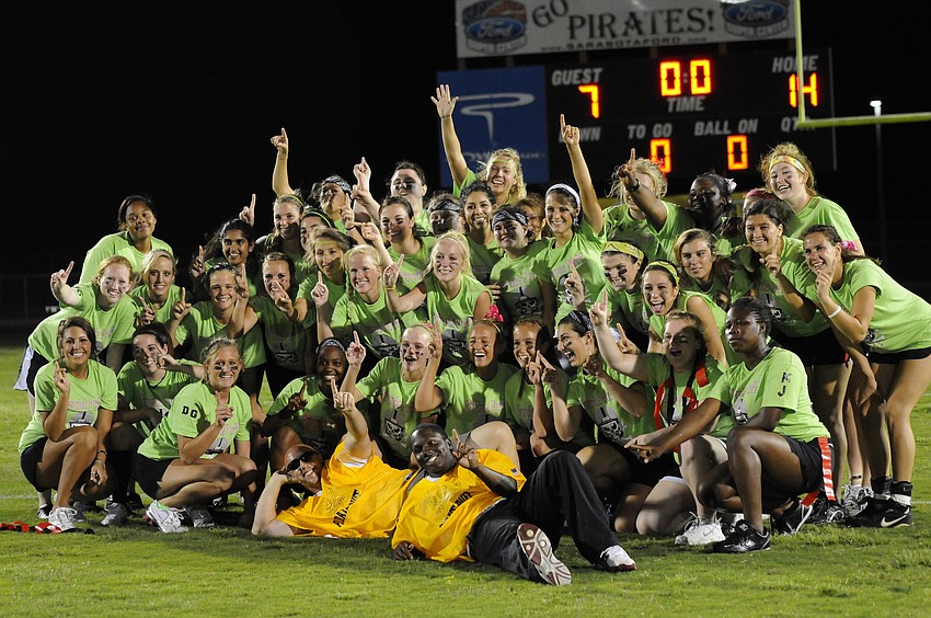 The senior class won its second-consecutive Pirate Puff Classic Championship with a victory over the sophomore class April 4.