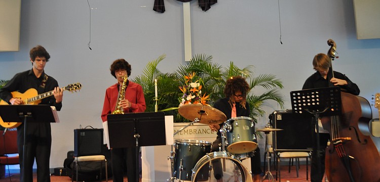 Austin Gill, Alex Hernandez, Elijah Anderson and Brent Layman